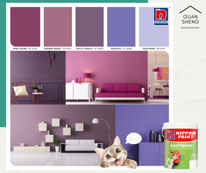 nippon paint purple