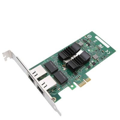 82576-T2 Dual Port Gigabit Network Card PCI-E Network Card Adapter for XP / WIN7 / WIN8 / WIN10