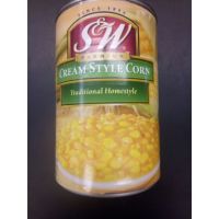 สั่งเลย ?สินค้านำเข้า?S&amp;W Cream Style Corn ซุป ข้าวโพด 418กรัม  ??