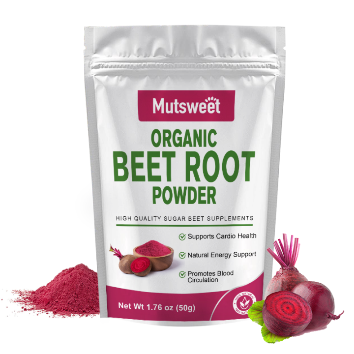 Organic Beet Root Powder Nitric Oxide Supplement Rich Antioxidants