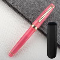 Jinhao 82 Fountain Pen Acrylic Ink Pen Jiuhong EF F Nib Elegante Business Office School Supplies Writing Pen  Pens