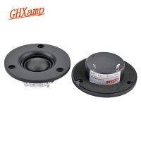 GHXAMP 3นิ้ว4OHM ลำโพง Dome Tweeter 20W ฟิล์มผ้าไหมเสียงแหลม25 Core บ้าน T สำหรับชั้นวางหนังสือ5.1ลำโพง90Db 2ชิ้น