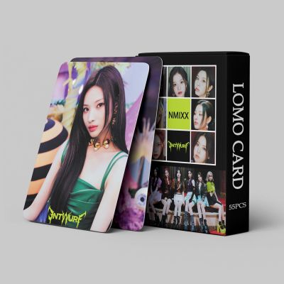 LOMO CARD NMIXX-[ENTWURF] -2nd Single Album  | 1st Photobook [MIXXPEDIA: PICK LA] | 1st Single [AD MARE] เอ็นมิกซ์ การ์ดโลโม่ 2 ด้าน ภาพเต็มๆไม่มีขอบขาว โฟโต้การ์ด 54 ชิ้น/กล่อง 8.7×5.7cm