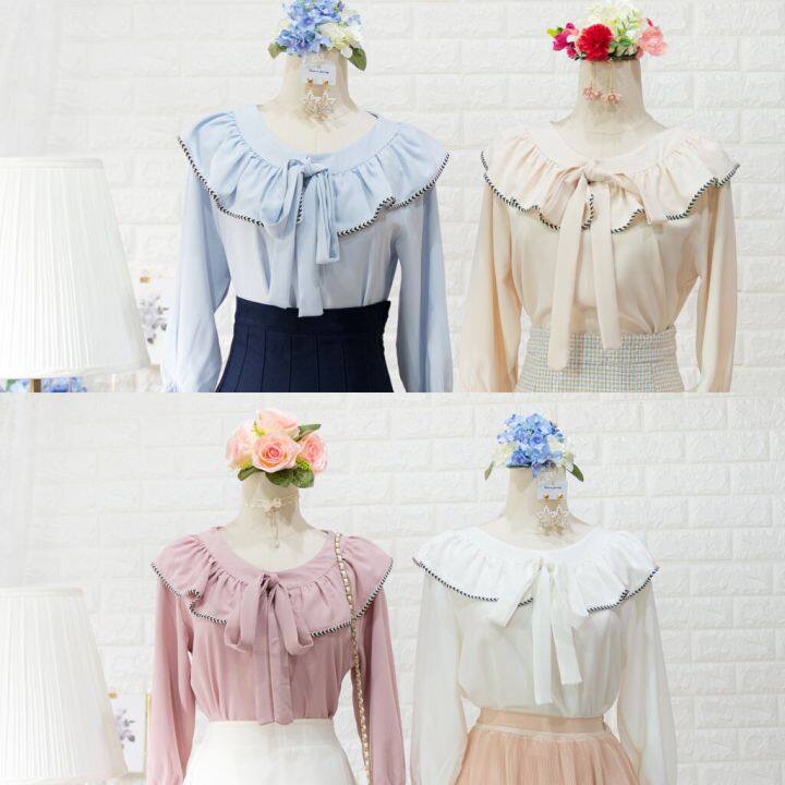 1-172-เสื้อเชิ้ตสุภาพแขนยาว-สวยหรูเรียบง่าย-เนื้อผ้าใส่สบาย