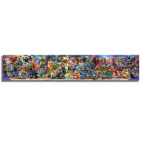 Newest Super Smash Bros Ultimate Update Video Game Poster Cartoon Pictures Artwork Canvas Paintings Home Decor Wall Art for