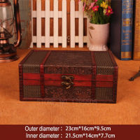 Hot Sale Retro Desktop Book Organizer Wood Princess Jewelry Box Storage Box With European-style Wooden Boxes Wooden Boxes