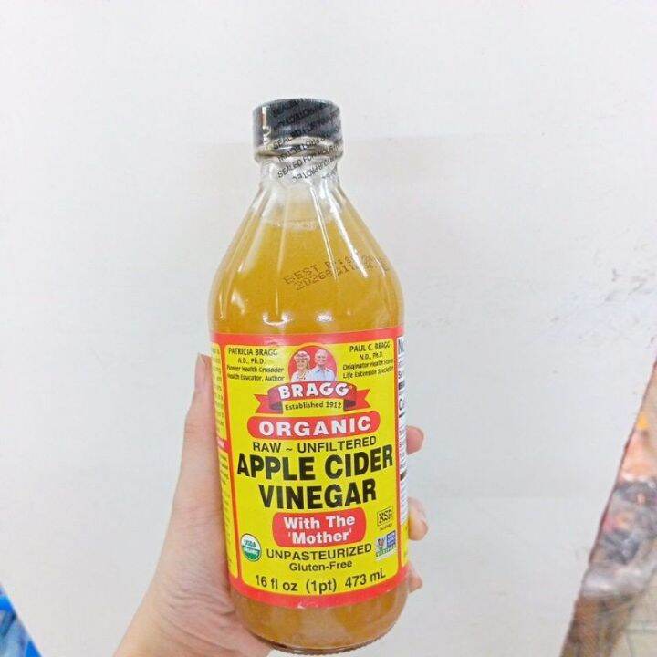 Bragg Organic Raw Unfiltered Apple Cider Vinegar 473g Lazada PH