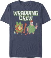 Nickelodeon Mens Big &amp; Tall Wrapping Crew T-Shirt