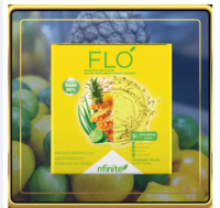 FLO Pineapple Lime 1 กล่อง บรรจุ 10 ซอง