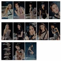 【In Stock】 HAICHUAN 13ชิ้น/เซ็ตสติ๊กเกอร์รถบัสสติกเกอร์รูปถ่าย LOONA ทำด้วยตนเองสำหรับแฟนๆของสะสม