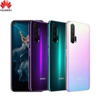 Honor 20 Pro ฝาครอบกระจกด้านหลังประตูด้านหลังพร้อมโลโก้และสติกเกอร์กาว