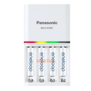 Bộ sạc pin AA, AAA nhanh , tự ngắt Panasonic Eneloop BQ