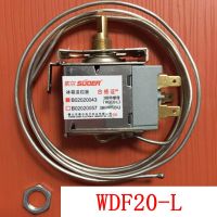 ;.[- WDF20-L 3Pin Refrigerator Thermostat Household Metal Temperature Controller Parts