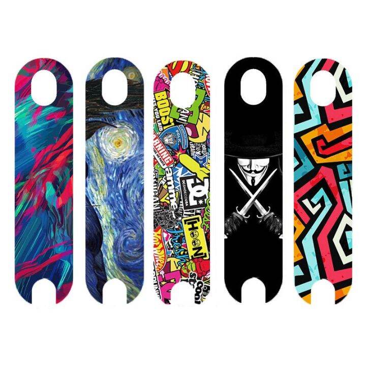 Creative Scooter Pedal Stickers Pad DIY Footboard Sticker Paper for