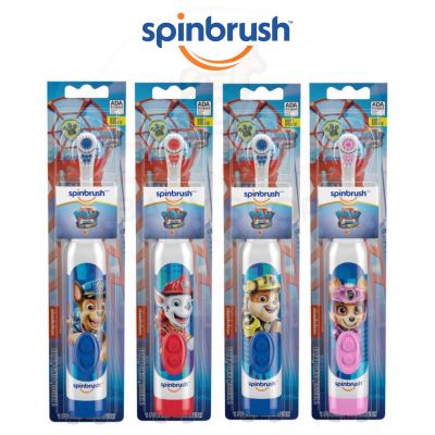 Spinbrush Paw Patrol Kids Battery Toothbrush แปรงสีฟันอัตโนมัติสำหรับเด็ก