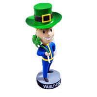 15CM Anime Figure Fallout Vault Boy Bobble Head Doll PVC Actio Collectible Model Toy Gifts Children Pet Kawaii Mini Desktop Pops