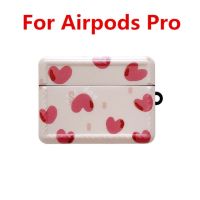 ที่ใส่หูฟังน่ารักตลกสำหรับ Apple Airpods Pro หูฟังซิลิโคน Capa สำหรับ Air Pods 3 2 1 Funda เคสหูฟังรักหัวใจ