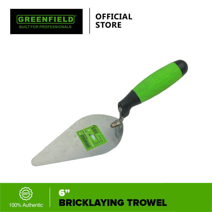 Greenfield Bricklaying Trowel 6" Hand Tools Lazada PH