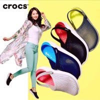 COD รองเท้าแตะแฟชั่น ไตล์อินเทรนด์สำหรับทั้งชายและหญิง Crocs Clog รองเท้าชายหาดลำลอง LiteRideGHCVB