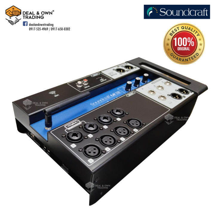 Original Soundcraft Ui12 12channel Digital Mixer/USB MultiTrack
