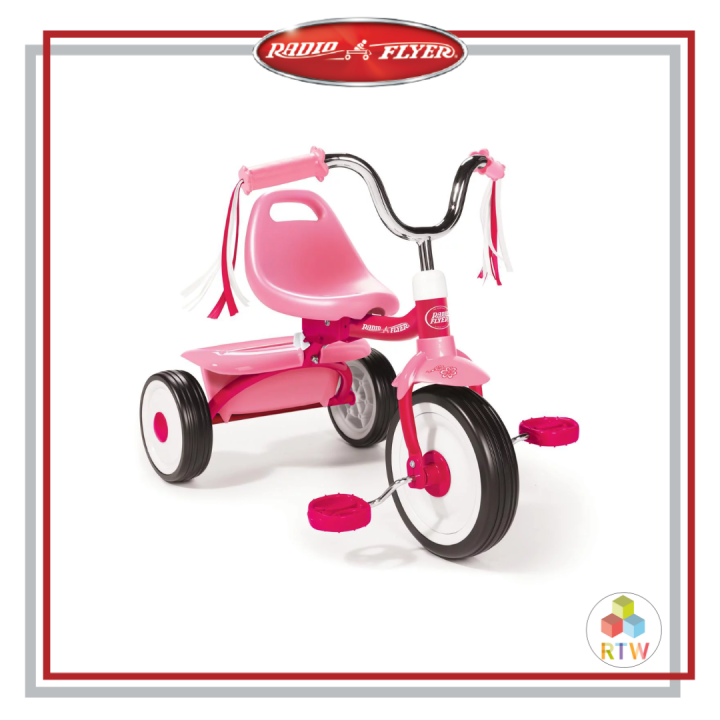 radio flyer ready to ride trike pink