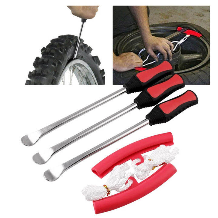 hot-tire-iron-protectors-motorcycle-ล้อเปลี่ยนยาง-lever-เครื่องมือช้อนและยางเหล็กพลาสติกกันกระแทก