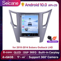 Seicane 9.7นิ้ว QLED หน้าจอสัมผัส Android 10.0 เครื่องเสียงรถยนต์เครื่องเล่นมัลติมีเดีย 2010 2011 2012 2013 2014 Subaru Outback LHD มัสแตงวิทยุระบบนำทาง GPS บลูทู ธ สนับ