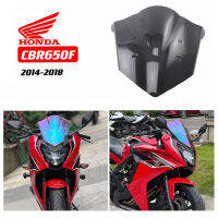 FOR HONDA CBR650F 2014-2018 MOTORCYCLE MODIFIED WINDSCREEN WITH HIGH BLACK FRONT COWL