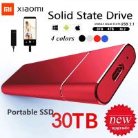 100 Original Xiaomi SSD External Hard Drives 8TB 16TB HD USB HDD Portable Storage Device Mobile Hard Disks for Desktop Computer ?