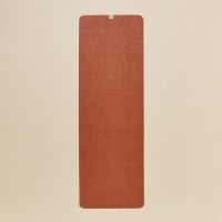 KIMJALY เสื่อโยคะยางธรรมชาติและปอกระเจาออร์แกนิค (สีส้ม) - Kimjaly organic natural rubber yoga mat (orange)