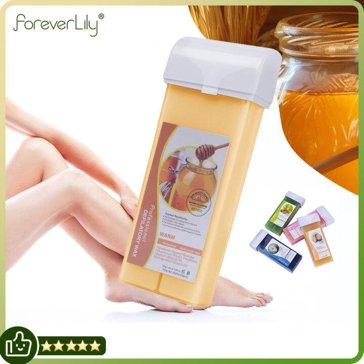 foreverlily 100g Depilatory Wax Roller Epilator Facial Arm Leg Armpit