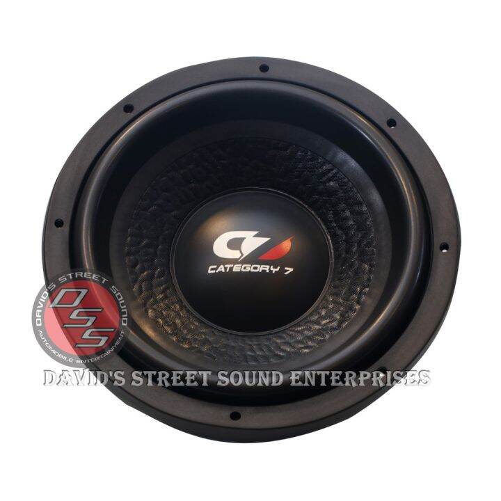 CATEGORY 7 CSW12500 D4 12'' SUBWOOFER Lazada PH