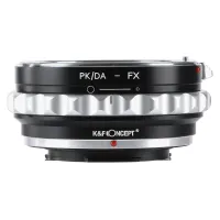 อะแดปเตอร์ปรับรูรับแสง Kf สำหรับ Pentax Da Pk เมาท์เลนส์ฟูจิฟิล์ม X Pro2 M1 T20 Kfax X T2 X กล้อง M2 X T20 X T3 X 30 X T1 E1.x