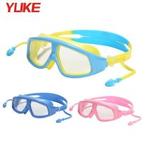 Big Frame Kids Swimming Goggles Professional Anti-Fog Children Pool Glasses Boys Girls Swim Eyewear Silicone Swimming Glasses