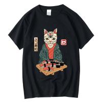 Xin Yi Mens 100 Cotton Funny Anime Tshirt Printing T Shirt Loose Men Tshirt
