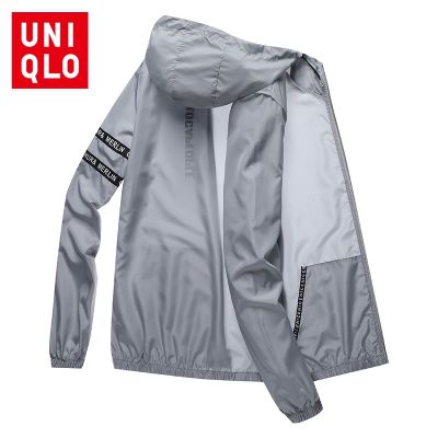 [ส่งของ]Uniqlo เสื้อแจ็กเก็ตกันแดด มีฮู้ด ระบายอากาศ แห้งเร็ว ป้องกันรังสียูวี กันน้ํา เหมาะกับฤดูร้อน สําหรับผู้หญิง