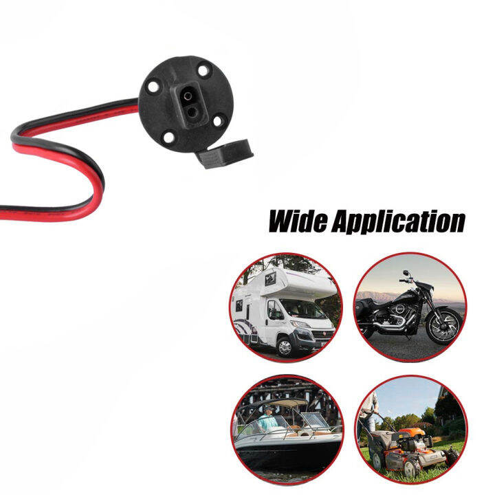 SAE Connector,Solar Weatherproof SAE Socket Sidewall Port, SAE Cable