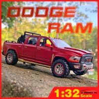 ของขวัญฟรีของขวัญ?Scale 1/32 Dodge Ram TRX รถกระบะโลหะ Diecast ของเล่นรถยนต์รุ่นรถบรรทุกสำหรับเด็กเด็ก1:32 Off-Road Vehicles