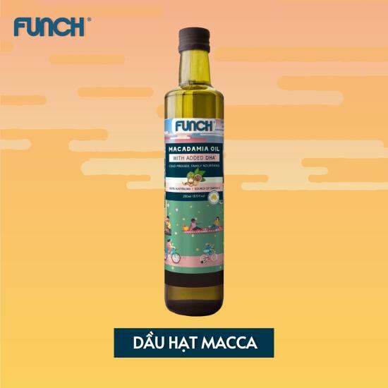 Dầu macca cho bé ăn dặm 6 tháng tuổi funch úc bổ sung dha omega 3 chai - ảnh sản phẩm 8