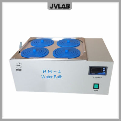 เทอร์โมน้ำอาบน้ำดิจิตอลน้ำอาบน้ำหม้อไอน้ำความร้อนอุณหภูมิคงที่ถังสี่หลุมความจุ HH-4 14L อุณหภูมิ RT-100(C)