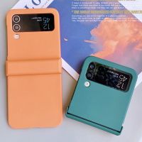 Cases Z Flip 4 3 Color Silicone Soft-Touch Back Cover Ultra Thin