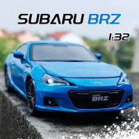 【RUM】1:32 Scale Subaru พนักพิงรถโมเดลแสงและเสียงเอฟเฟกต์รถของเล่นสำหรับเด็กผู้ชายของเล่นเด็กของขวัญวันเกิดรถของเล่นเด็กรถโมเดลรถของเล่นสำหรับเด็กผู้ชายโมเดลของเล่นล้อร้อน