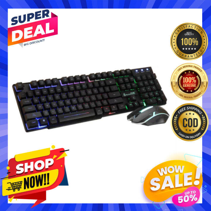 SHIPADOO Master D280 Gaming Keyboard With Mouse Comba Colorful LED ...
