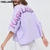 KARL LAGERFELD - K/SUPERSTARS MINI T-SHIRT 230W1715 เสื้อยืด