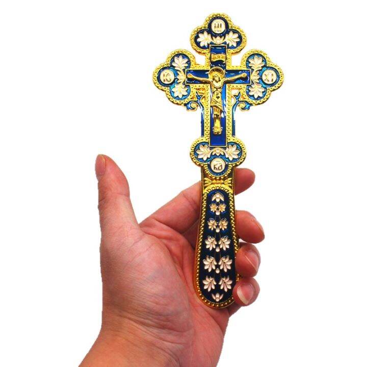 Catholic Cross Wall Home Decor Orthodox Christ Church Utensils Priest