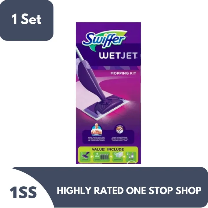 Swiffer WetJet Mopping Kit Lazada PH