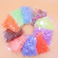 2022 Solid Jelly Color Loom Rubber Bands Bracelet For Kids DIY Toys  Rubber Loom Bands Make Manual Woven Accessories Girl Gifts Charms and Charm Brace