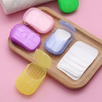 【YF】 Classic Colored Disposable Soap Paper Flakes Washing Cleaning Hands for Kitchen Toilets Outdoor Travel Camping Hiking