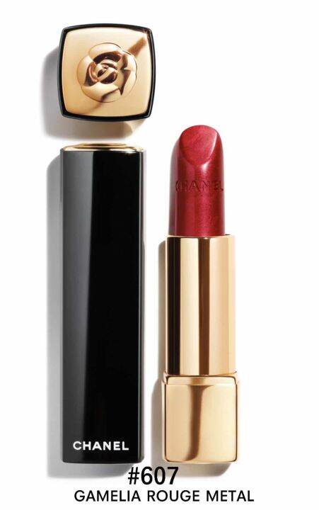 ลิปสติกชาเเนลดอกคามีเลีย-ลิมิเต็ดอิดิชั่นlipstick-chanel-rouge-allure-ลิปสติกเนื้อบางเบา-สีเข้มข้นเด่นชัด-2สียอดนิยม-ลิปสติกขายดีสีสวยเนื้อติดทน