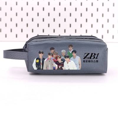 ZEROBASEONE Style ZB1 Style Peripheral Student Pencil case Storage Bag Large Capacity Stationery Box personality